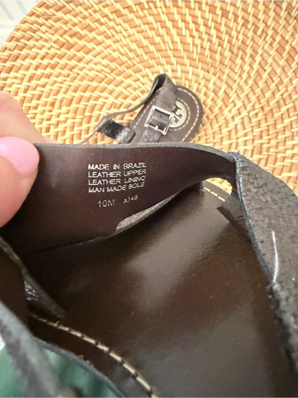 Tory Burch size 10 Gladiator Sling back sandals